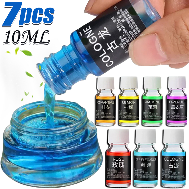 Home Fragrance Natural - 1/7PCS Luchtverfrisser Auto Parfum Refill Natuurlijke