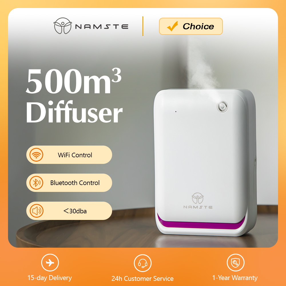 Home Fragrance Flowers - NAMASTE 500m3 Grote Kamer Aromatherapie Machine