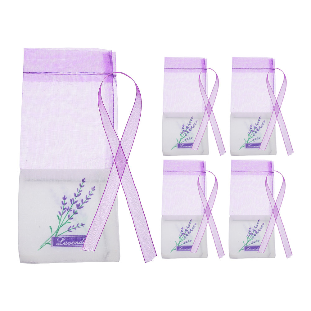 Home Fragrance Flowers - 5 stuks lavendelzakjes, kleine zakjes van