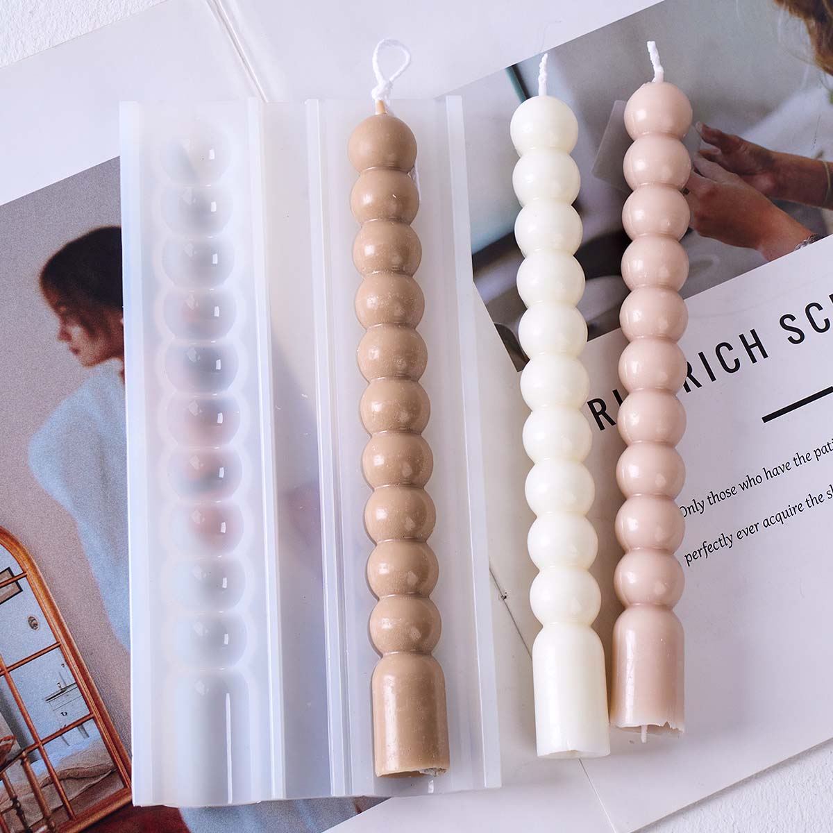 3D Lange Strepen Bubble Bead P - Home Fragrance Rituals recensie en prijs