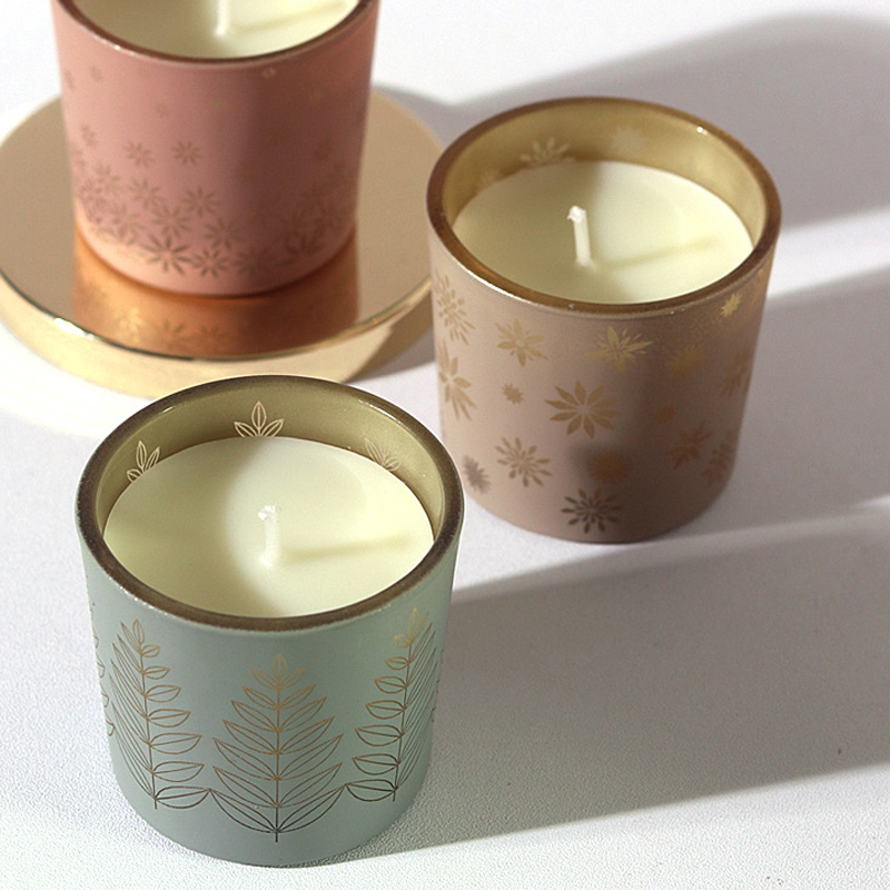 Kleurrijke keramische kaarsen  - Home Fragrance Flowers recensie en prijs