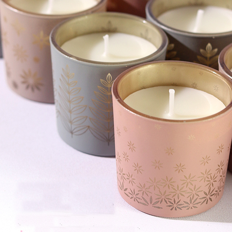 Kleurrijke keramische kaarsen  - Home Fragrance Flowers recensie en prijs