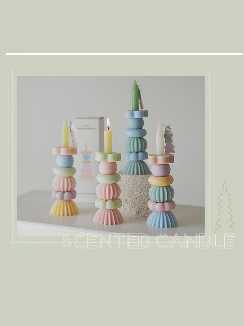 Ambachtelijke geometrische gel - Home Fragrance Aroma recensie en prijs