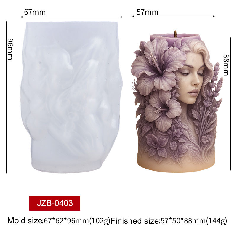 3D Hibiscus Bloem Vrouw Godin  - Home Fragrance Rituals recensie en prijs